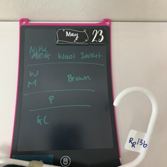 Nike ACG Jacket Womens M Medium Wool Blend Brown Full Zip Microfleece Lined - Picture 11 of 12